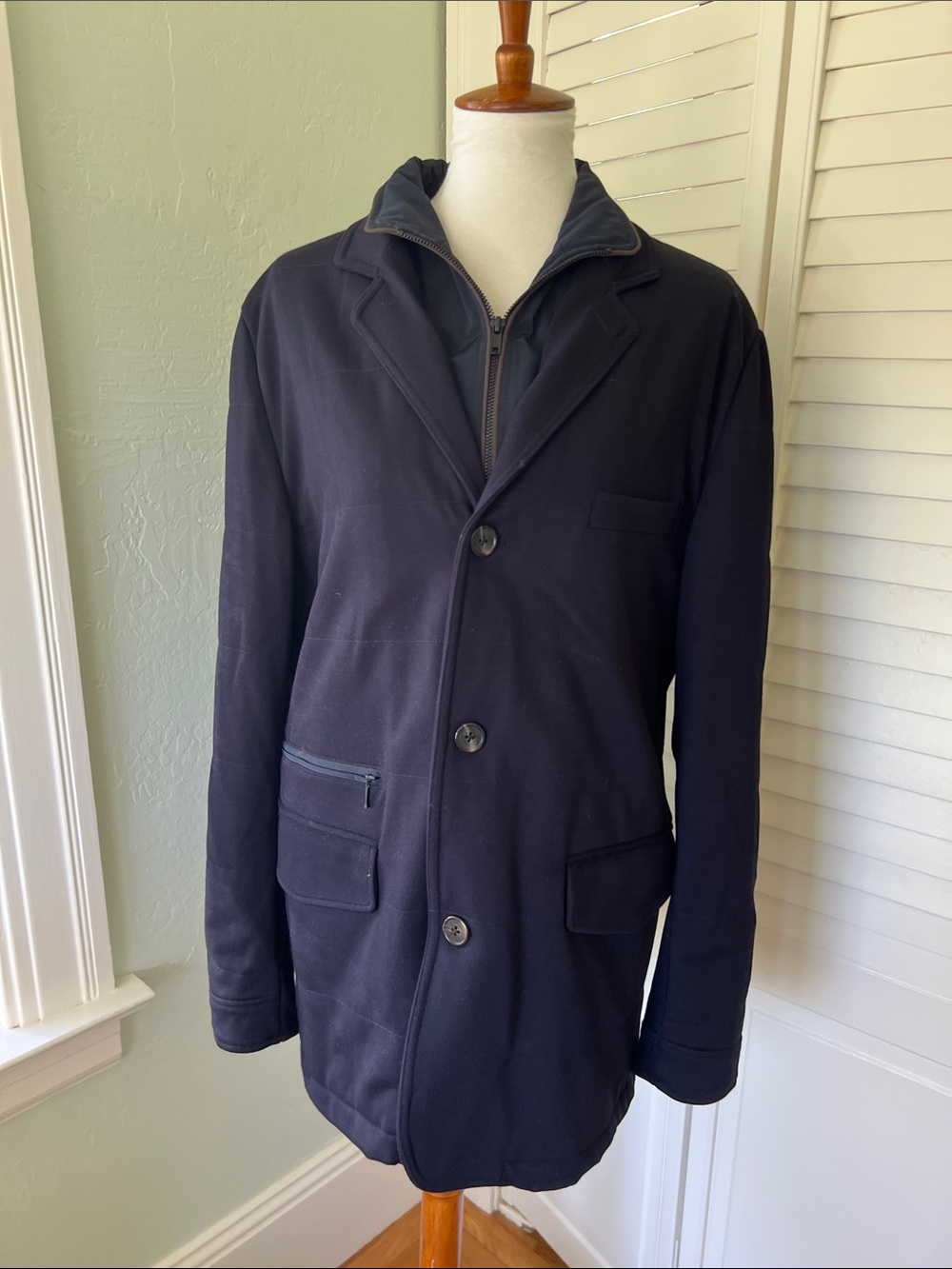 Cardinal of Canada Overcoat with Removable Bib
